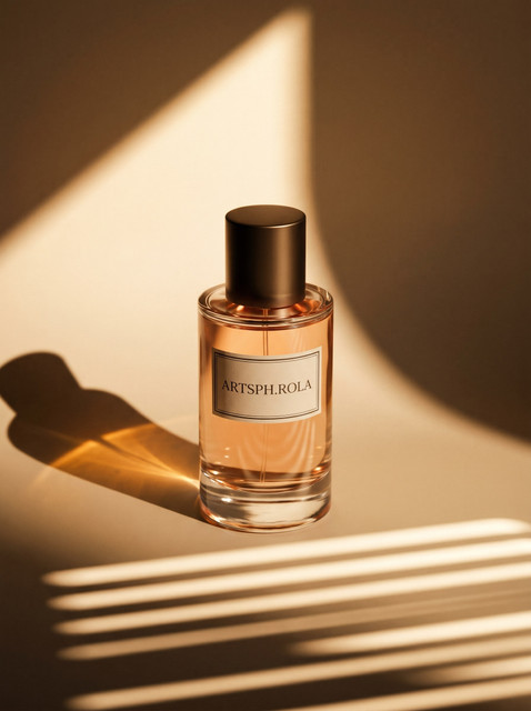 Warm Amber Fragrance Campaign Visual Reference Pack: Sophisticated Daylight & Shadow Play