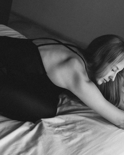 Serene Black Slip Dress & Sheer Maxi Editorial Photoshoot References