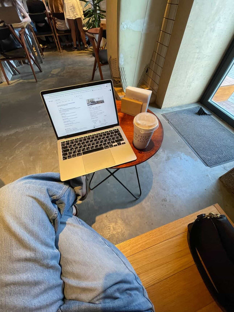 Urban Cafe Denim Outfit and Styling Ideas: Relaxed Productivity in Soft Daylight