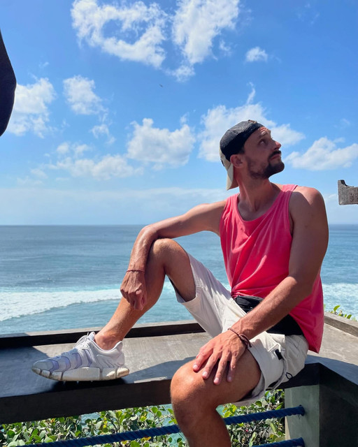 Coastal Cool Men's Summer Resort Styling: Oceanfront Editorial Photoshoot References