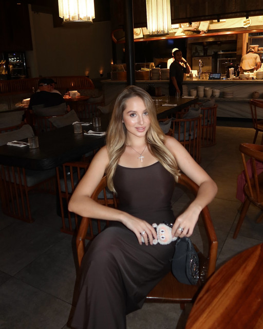 Chic Evening & Cafe Style: Dark Slip Dress Editorial Photoshoot References