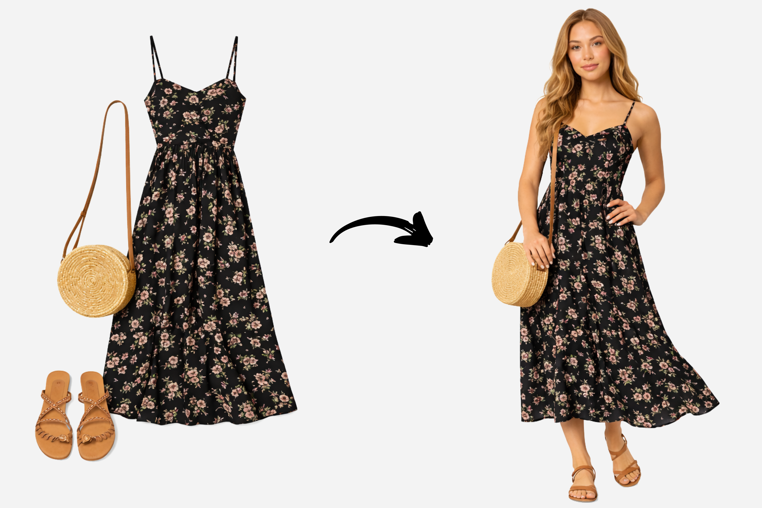 White Studio AI photoshoot