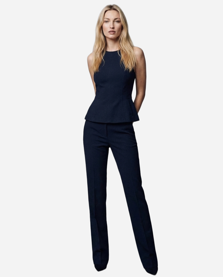 Wide Casual Stand pose preview — Apiway White Studio