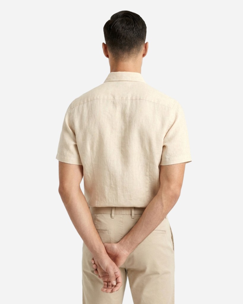 Hands Behind Back (Half) pose preview — Apiway White Studio